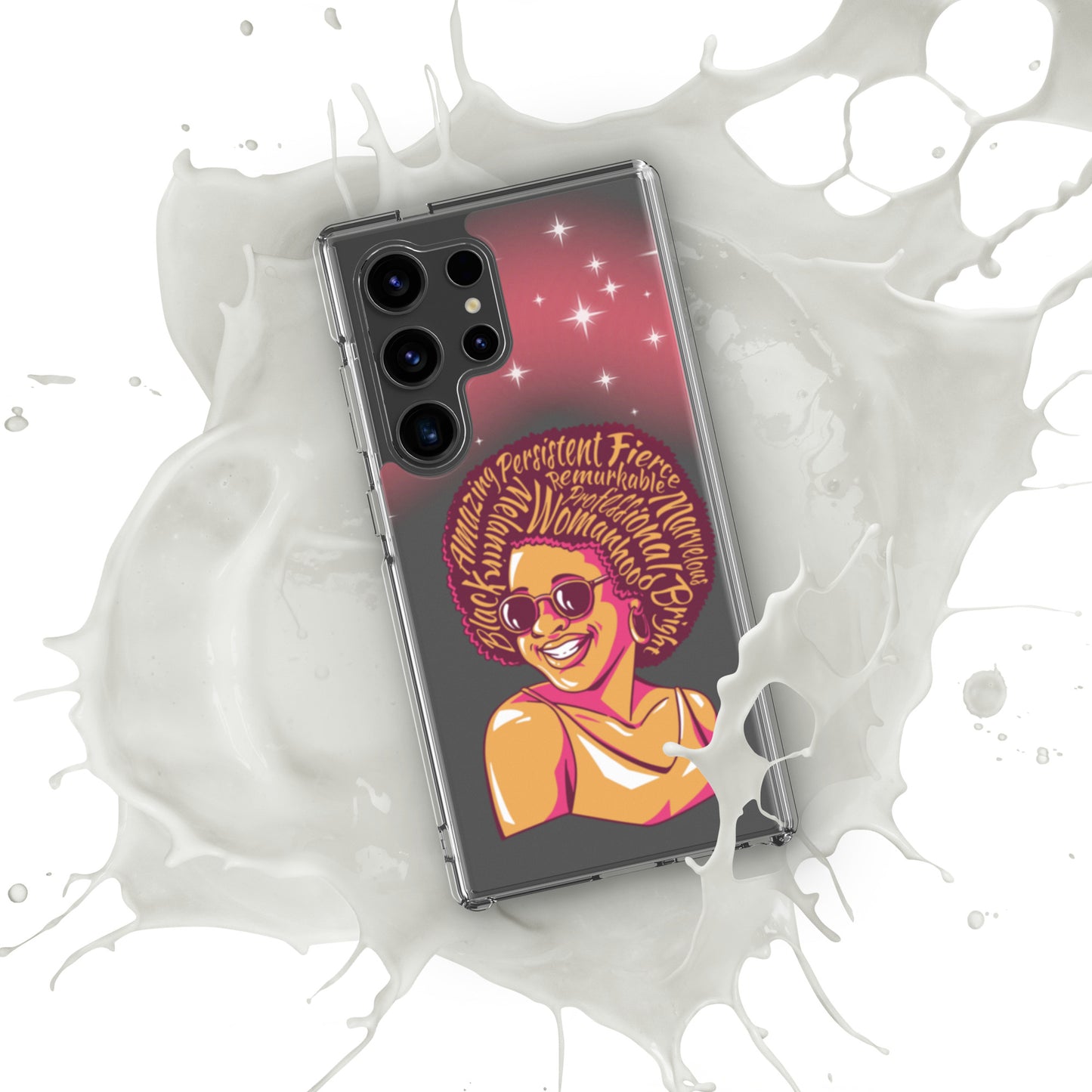 Woman Art Clear Case for Samsung®