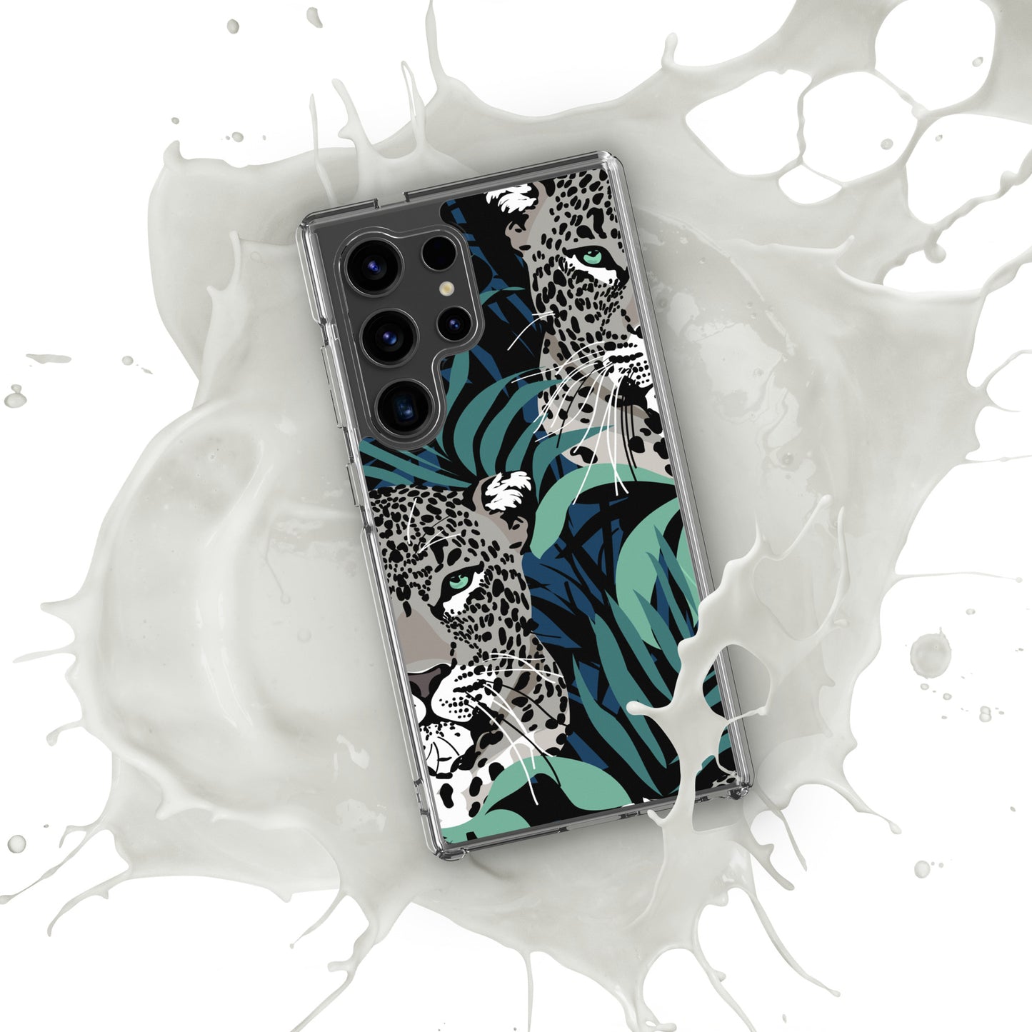 Leopard Clear Case for Samsung®