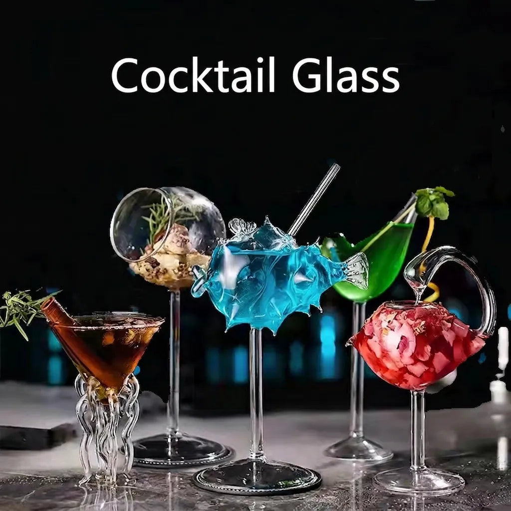 Animal Shaped Cocktail Glass Borosilicate Glass