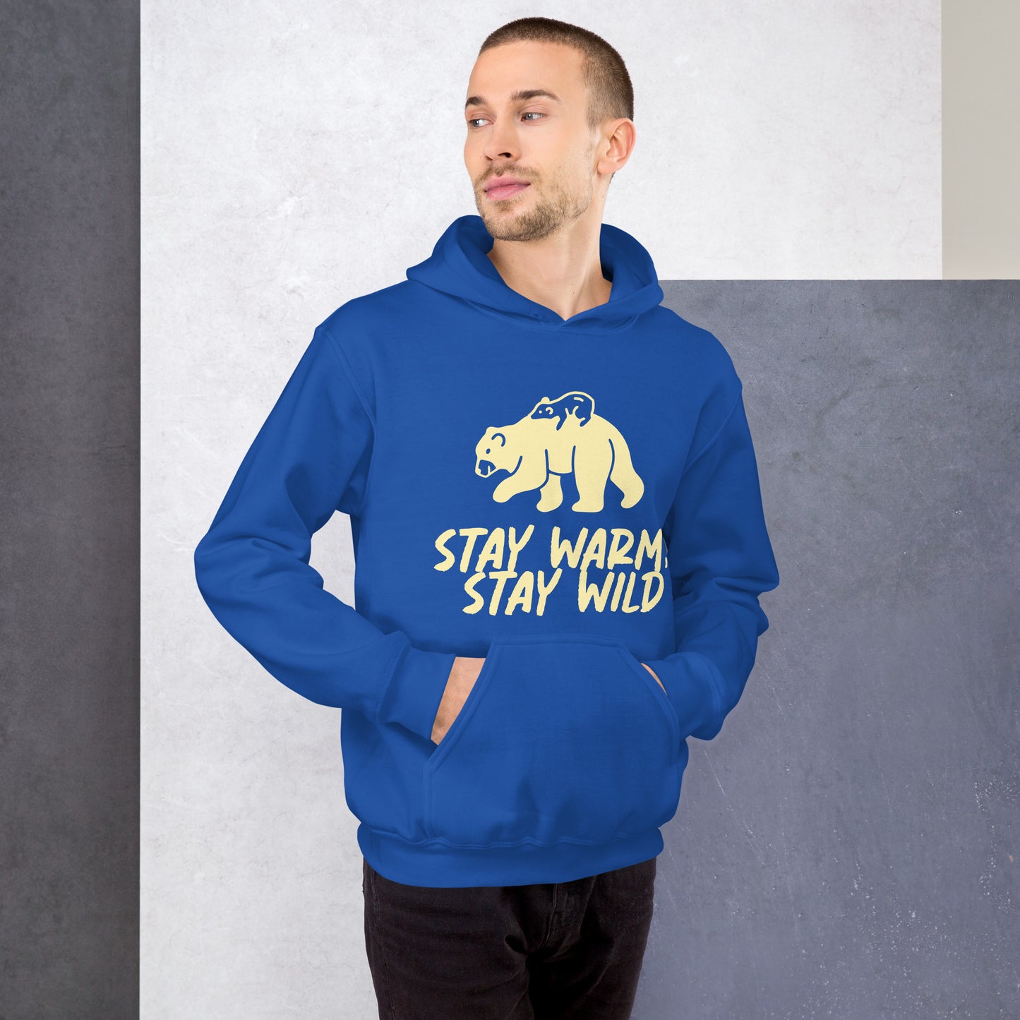 Stay Warm Men Hoodie