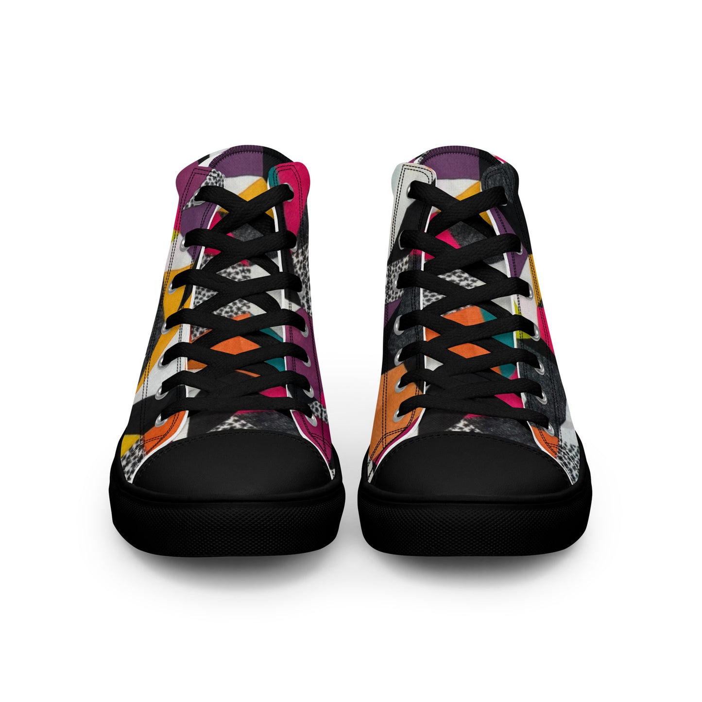 Women’s High Top Geometric Shoes