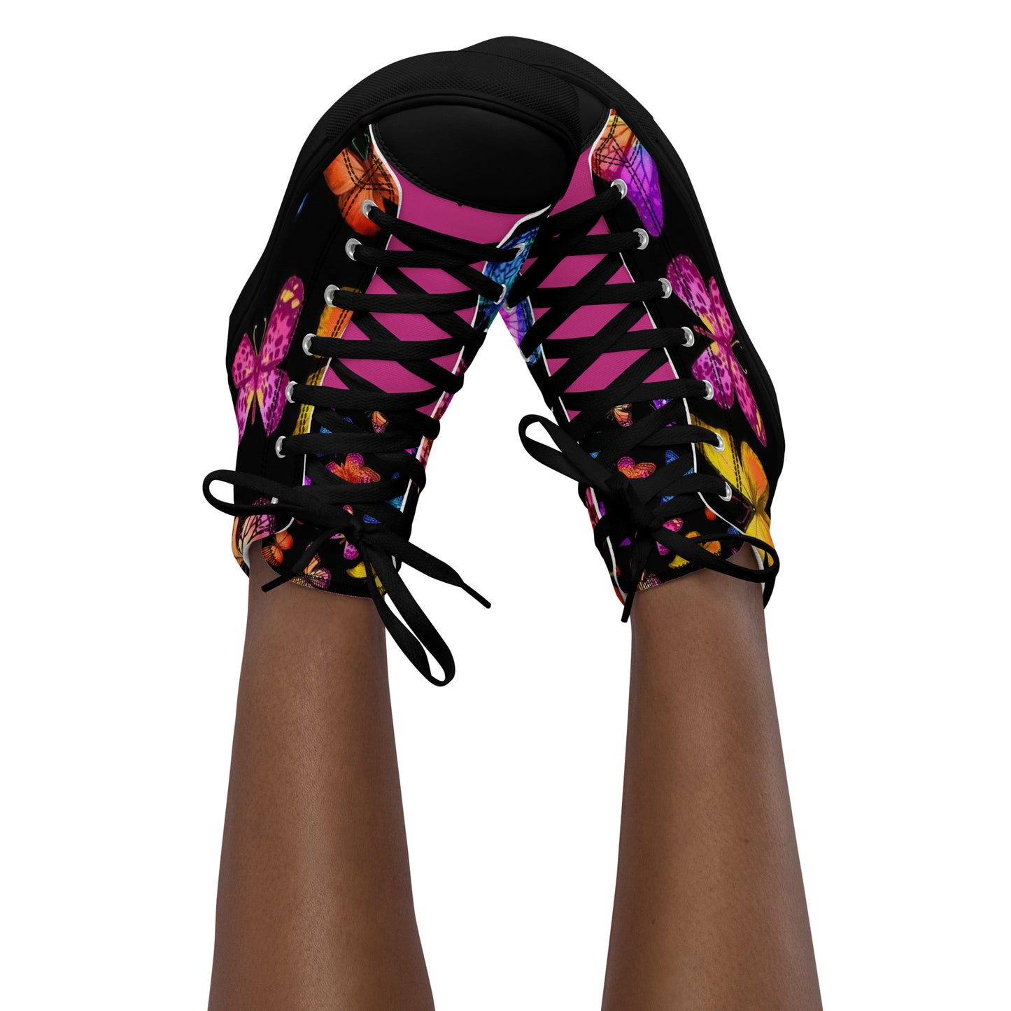 Women’s High Top Butterfly Shoes