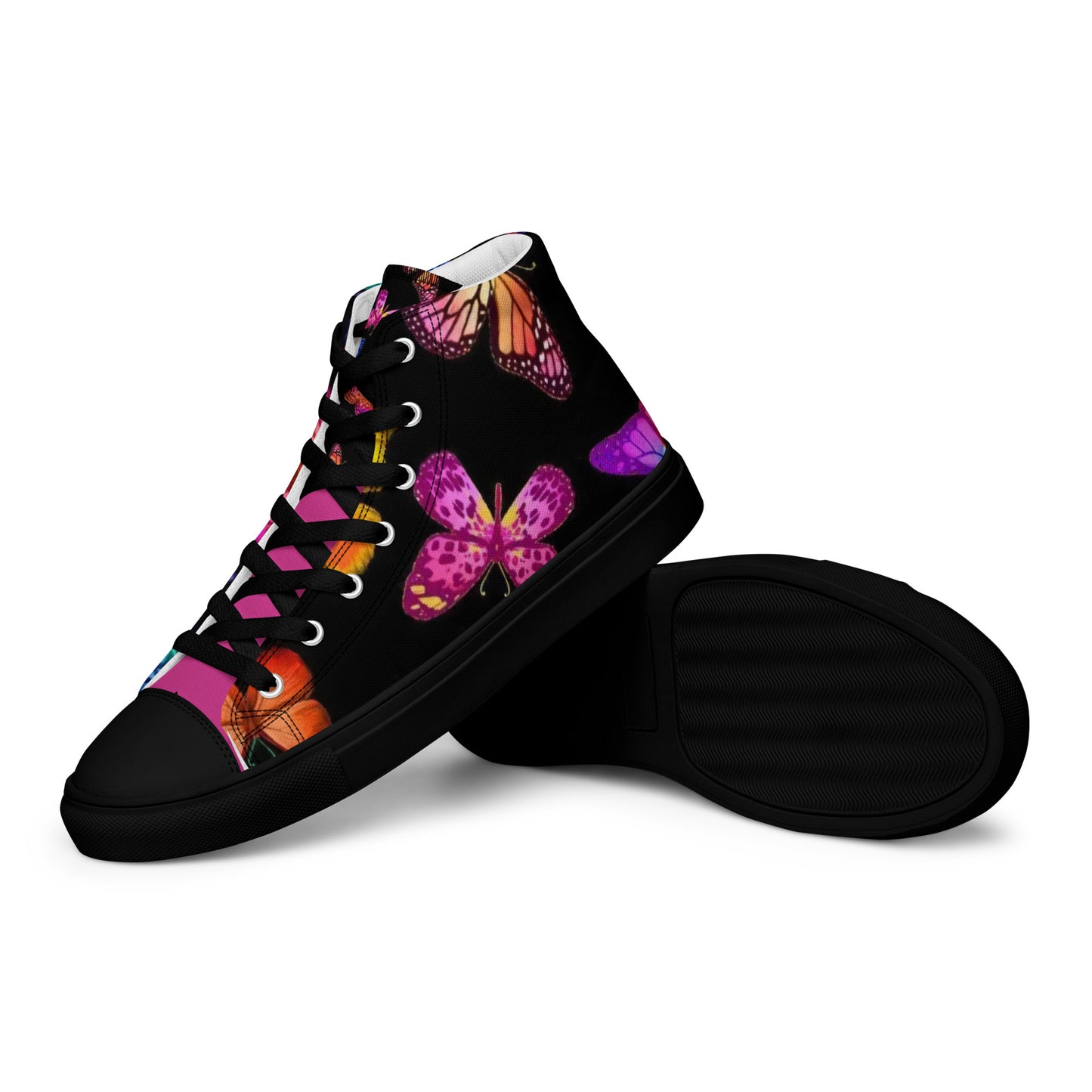 Women’s High Top Butterfly Shoes