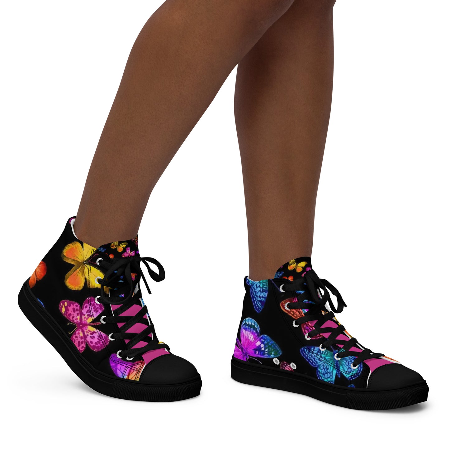 Women’s High Top Butterfly Shoes